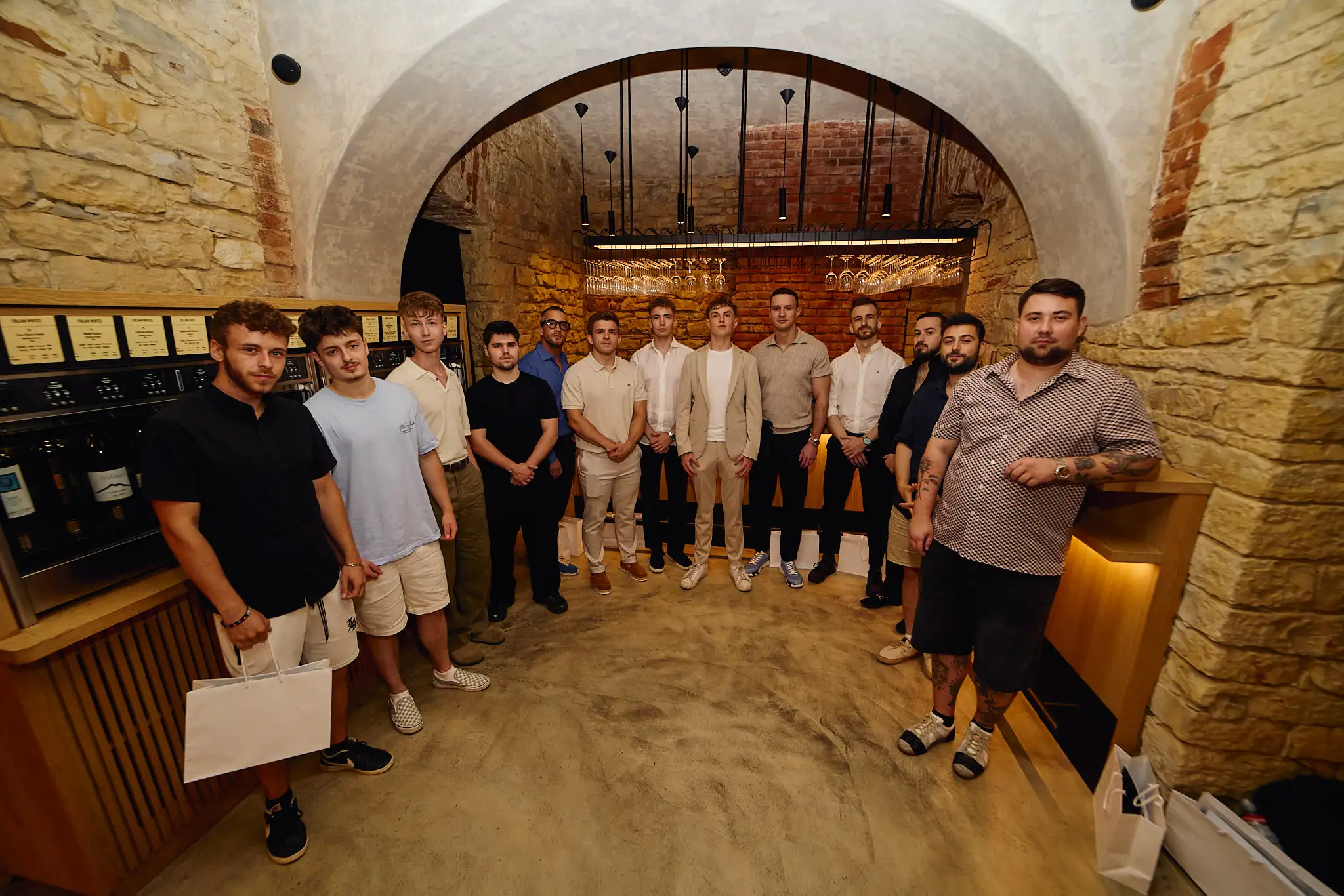 Group of online business owners at the first Online Operators event in Prague